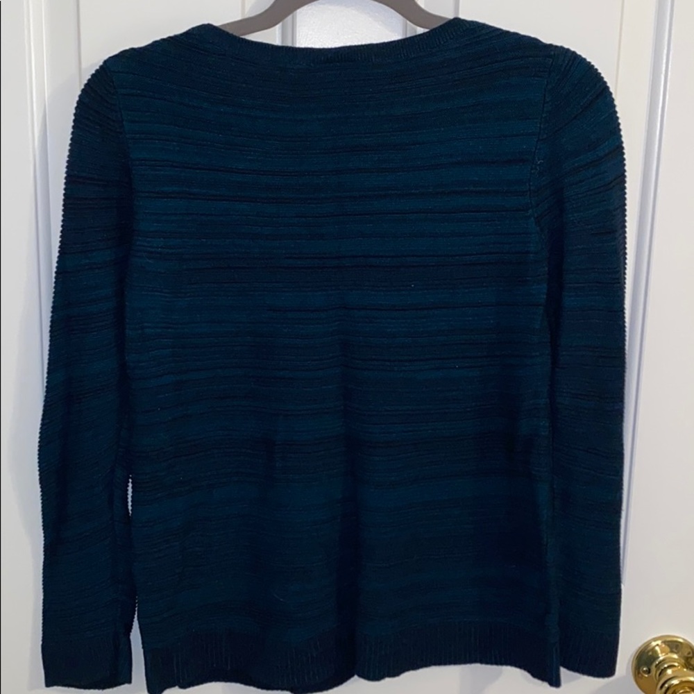 Ann Taylor Teal Crew Neck Sweater - Picture 5 of 5